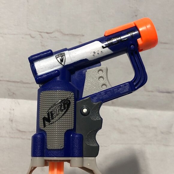 Nerf N-Strike Elite Blue And White Jolt Dart Blaster pop Gun - Picture 3 of 8